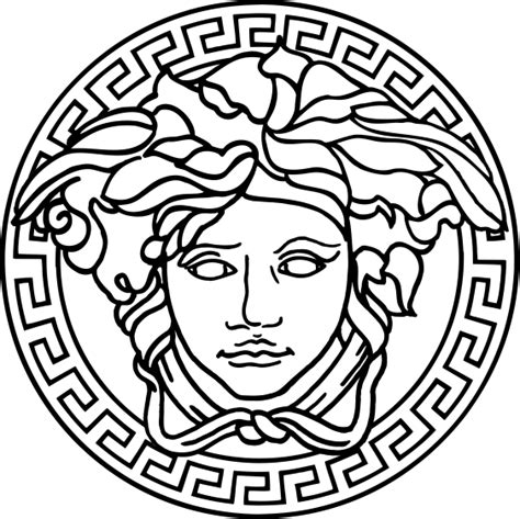 versace medusa vector